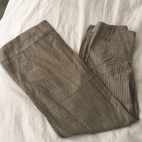 Free people wide leg stripe pant