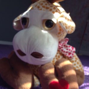 giraffe stuffed animal