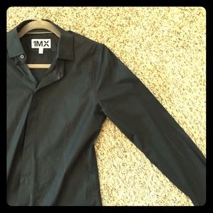 Express men's extra slim dress shirt