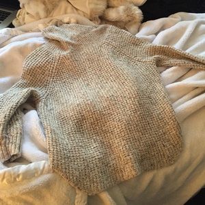 Free People Turtleneck Sweater - Tan - Size M