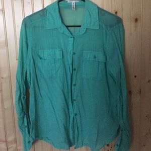 Blue Aeropostale Flannel