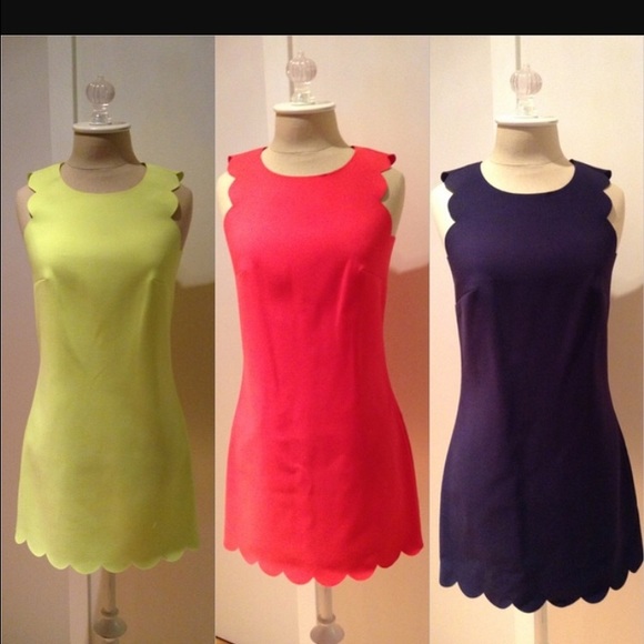 J. Crew Dresses - Jcrew scallop dress J. Crew Dresses - Jcrew scallop dress