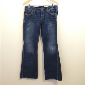 Silver "Frances" jeans