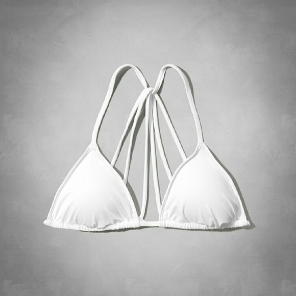 Abercrombie strappy swim top