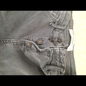 SOLD ON MERC High Waisted A&F Skinny Jeans