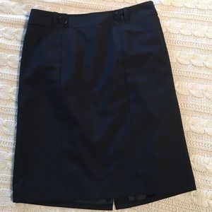 Ann Taylor navy blue skirt