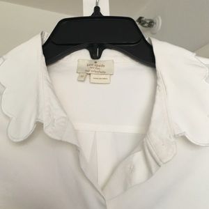 kate spade Tops - Kate spade scallop Oxford kate spade Tops - Kate spade scallop Oxford