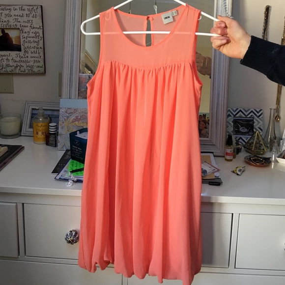 Peach Asos Dress