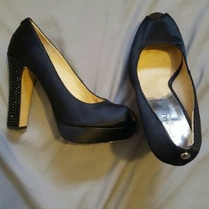 Michael Kors peep toe pumps