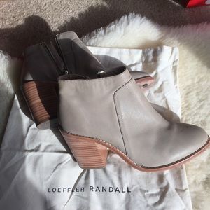 Loeffler Randal Tan booties