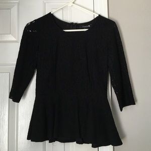 Forever 21 peplum top