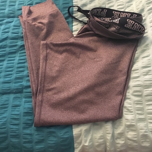 PINK ultimate gym pant size large--only worn twice