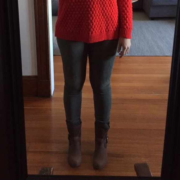 H&M Denim - H&M Shaping Skinny Jeans in army green