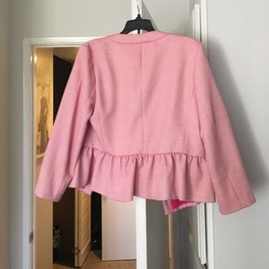 1. State Jackets & Coats - Pink peplum blazer 1. State Jackets & Coats - Pink peplum blazer