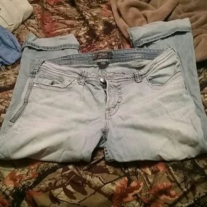 Silver jeans Capri pants