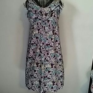 Ann Taylor LOFT floral Sun dress xs