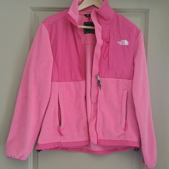 pink north face