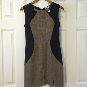 ✨SALE!✨ Herringbone & Black Sheath Dress
