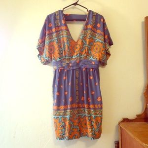 Tracy Reese Silk Kimono Dress