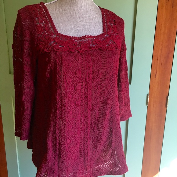 Anthropologie Meadow Rue Medium stretch knit top