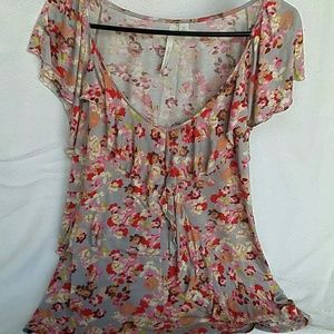 Lauren Conrad floral top