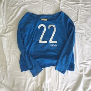 Blue Hollister sweater