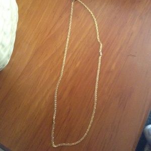 Gold necklace
