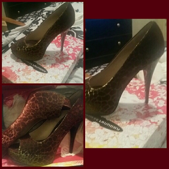 Chinese Laundry platform heel