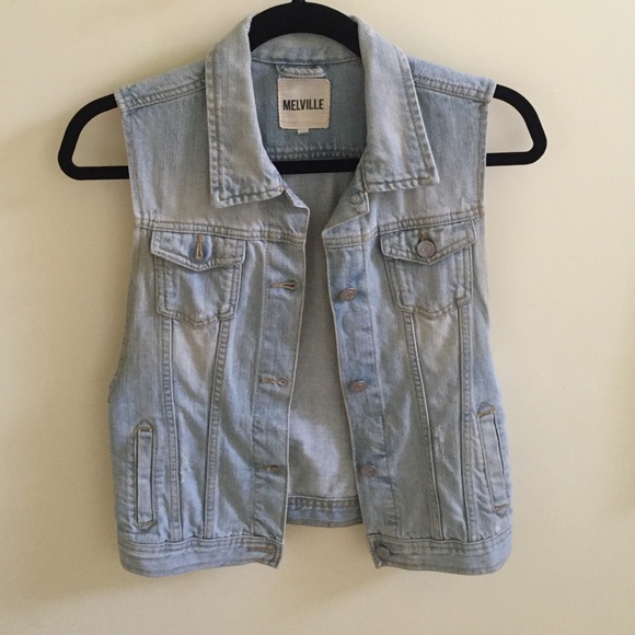 Brandy Melville Denim Vest
