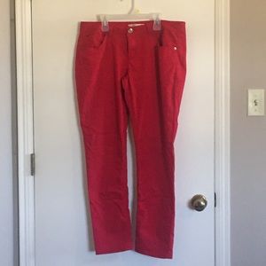 Red pants