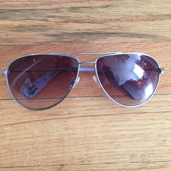New Paul Smith Silver Aviator Sunglasses