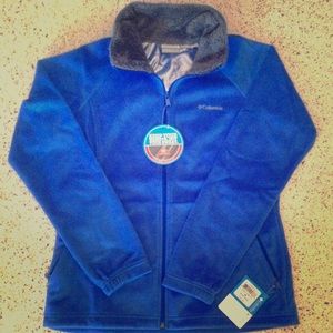 Fleece zip up jacket