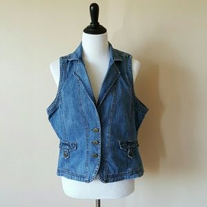 Ladies Jean vest
