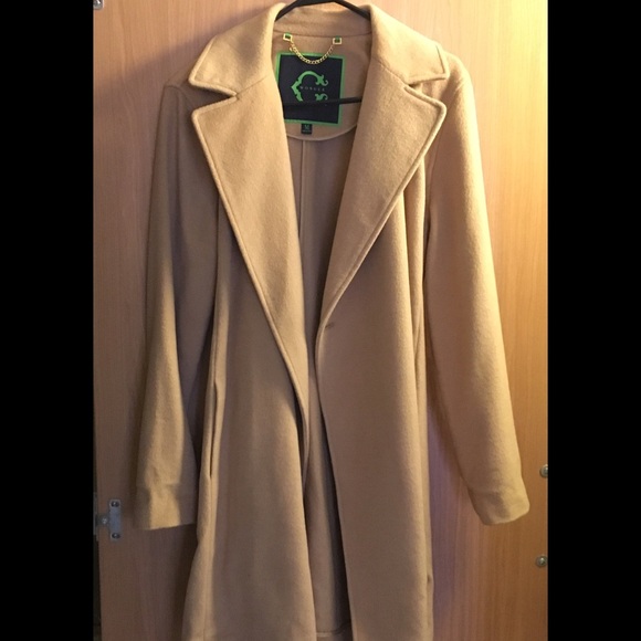 C Wonder Camel Wool Wrap Coat Only Worn Once