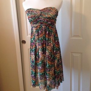 Multi-Color Design Tube Dress