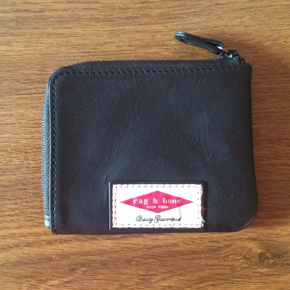 Small mens wallet dark brown