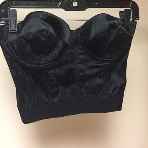 Black lace crop top♠️✨