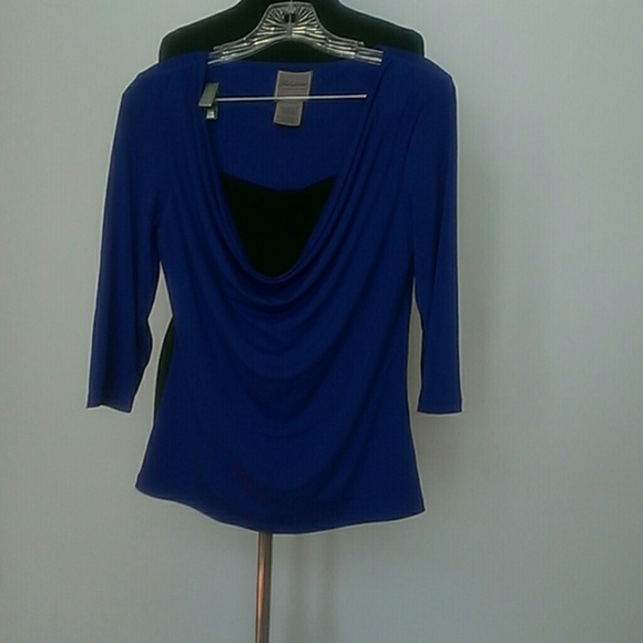 Chic two color top