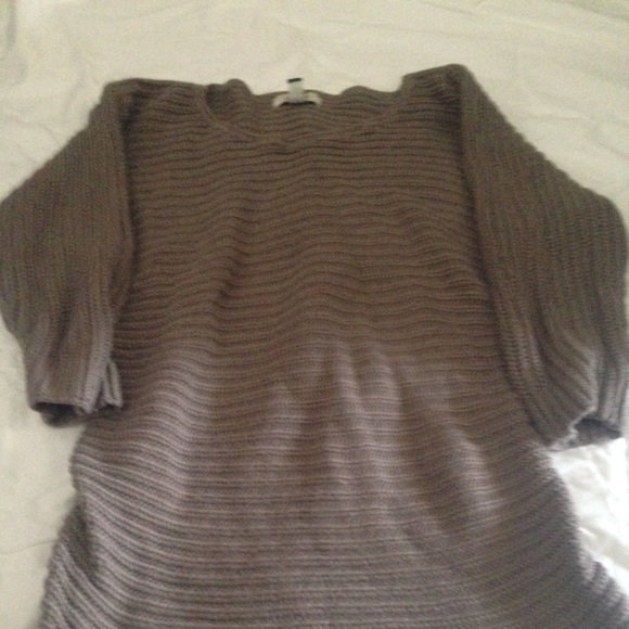 3/4 Sleeve cotton sweater
