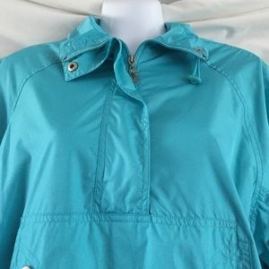 Danskin windbreaker turquoise blue  S New