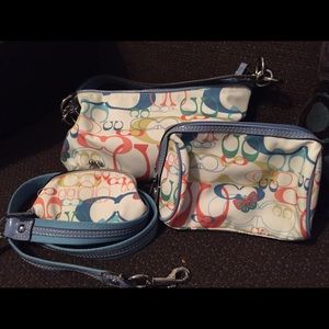 Coach purse set