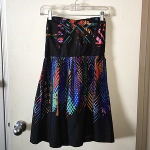 Roxy strapless dress