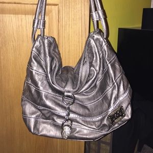 Knock off D&G grey/silver purse