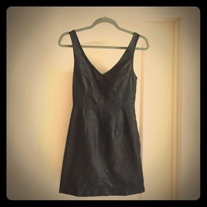 Silence + Noise leatherette dress, size 0