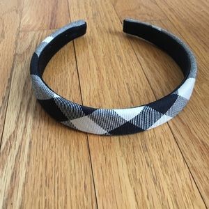 Black Burberry headband