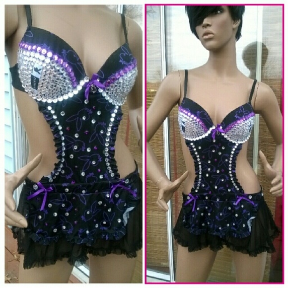 Playboy Bunny theme Medium B/C cup lingerie