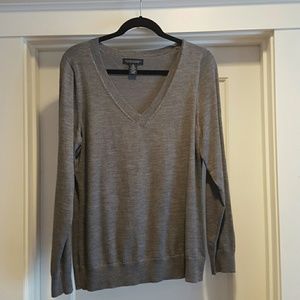 Grey sweater from Banana Republic