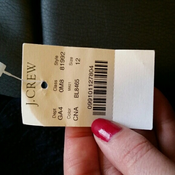 Navy Blue J. Crew Dress - Picture 2 of 4