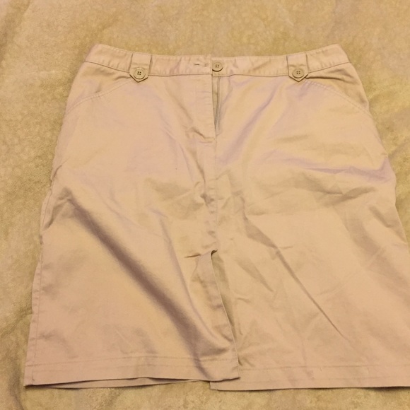 Tan skirt