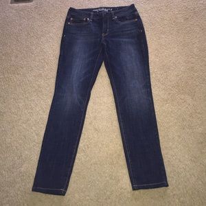 American Eagle high rise skinny jeans size 6 Short